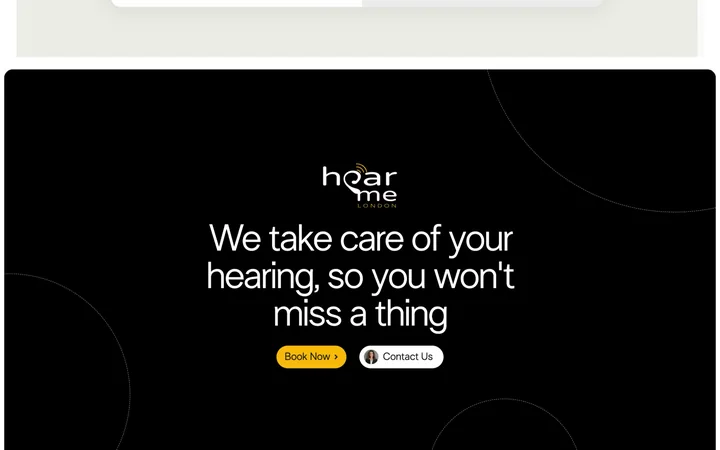 Hear Me London: booking call